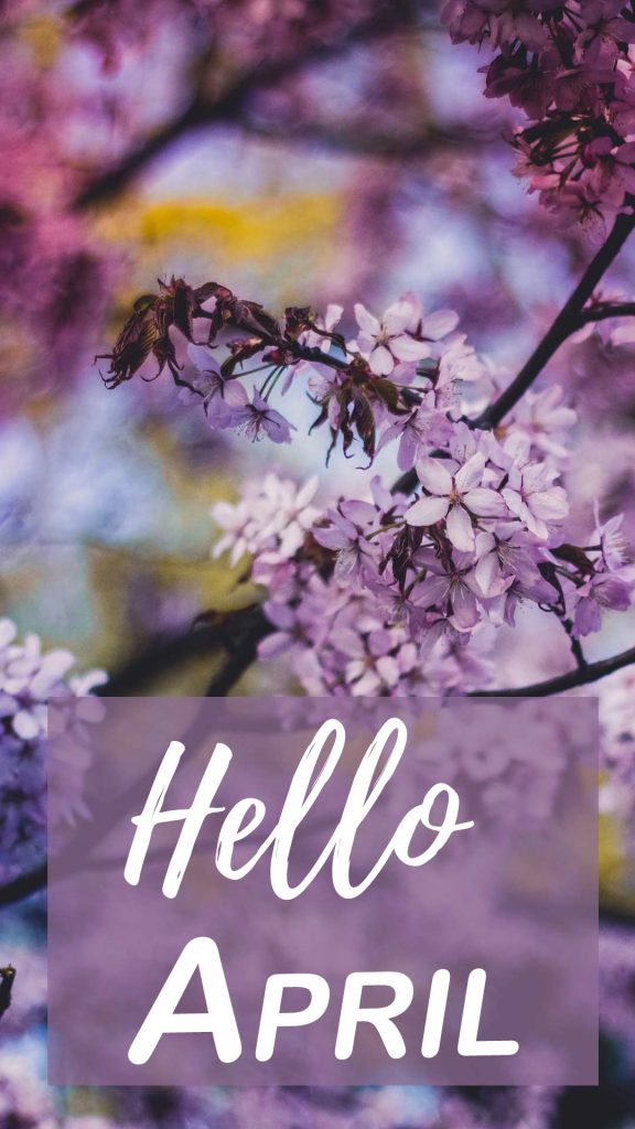 hello April wallpaper backgrounds