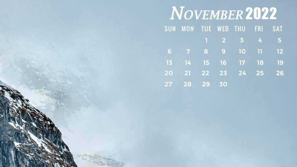 november 2022 calendar laptop desktop wallpaper HD november 2022 calendar laptop desktop wallpaper HD