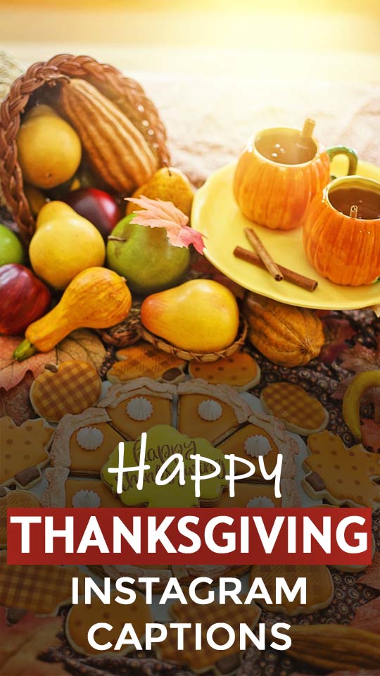thanksgiving instagram captions