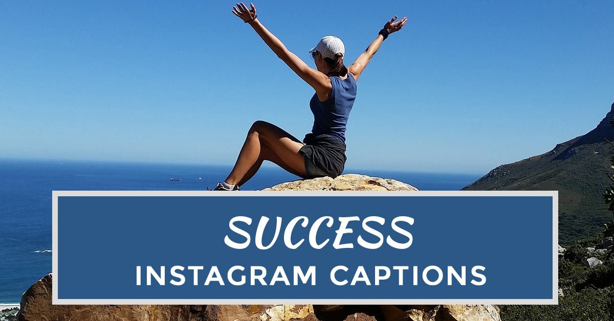 motivational instagram captions for success