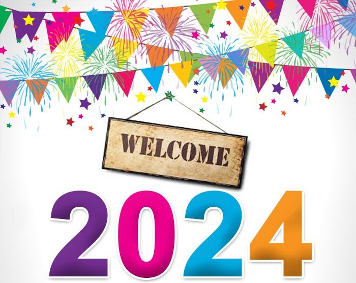 Welcome 2024 clipart images