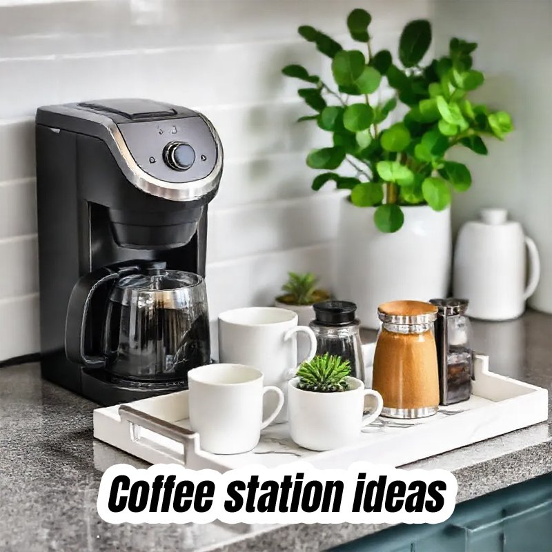 20+ Creative home coffee station ideas for every space