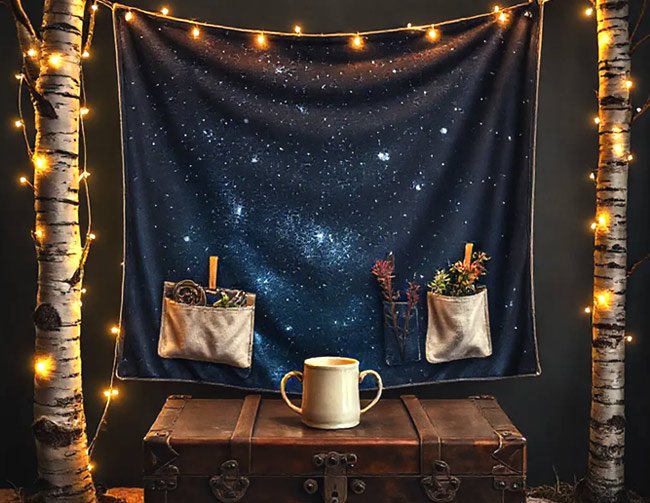 Hang Tapestries Like You’re at a Music Festival