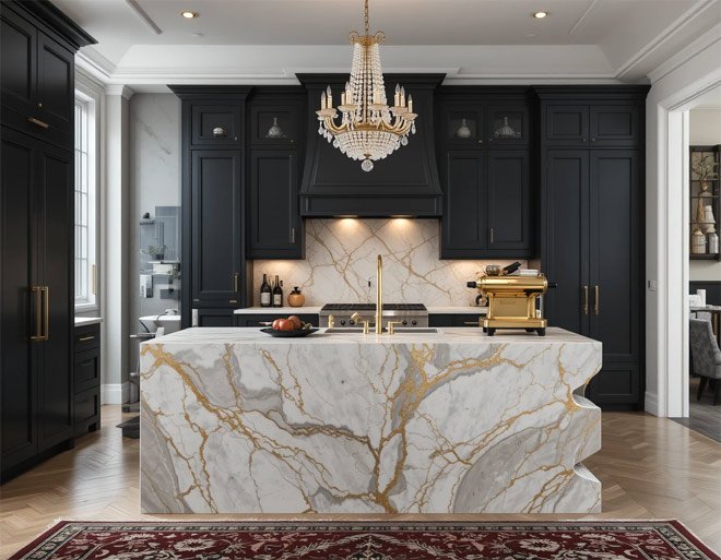 Black & Gold Accents
