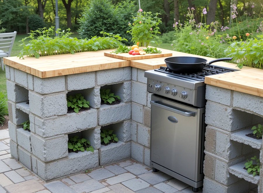 16 Cheap Outdoor Kitchen Ideas