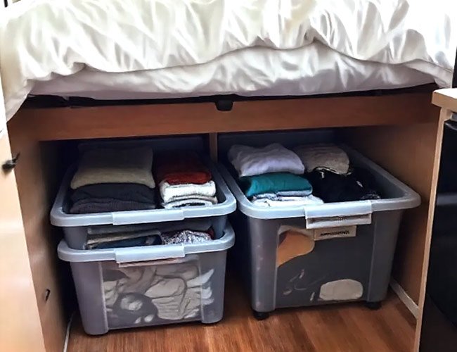 Under-Bed Bins That Hide My Chaos