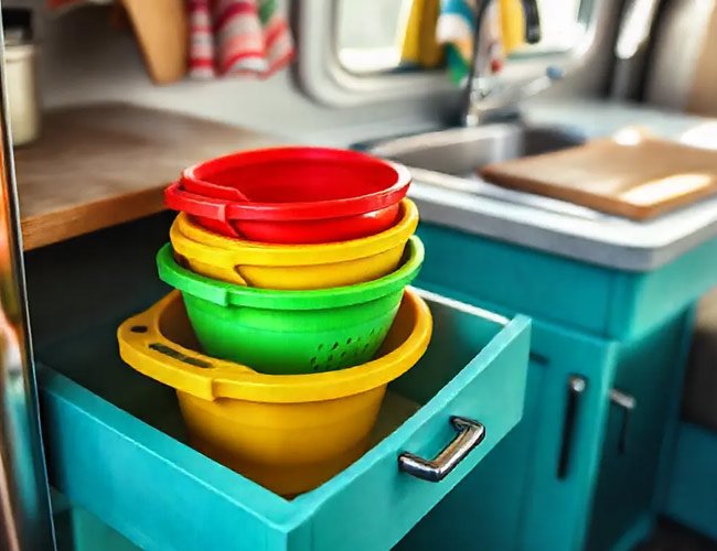 Collapsible Kitchen Stuff That Shrinks Down