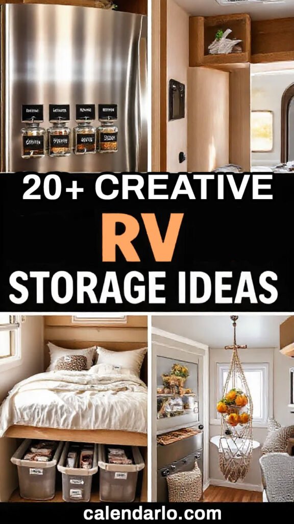 22 Creative RV Storage Ideas to Save Space in Your Tiny Travel Trailer