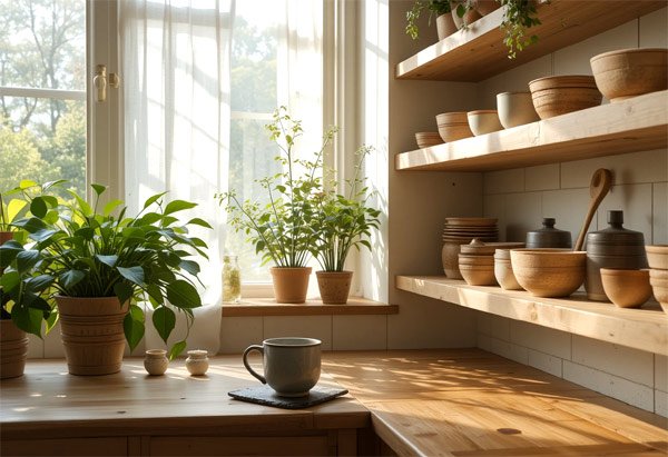 Let Nature Indoors with Raw, Organic Materials Let Nature Indoors with Raw, Organic Materials