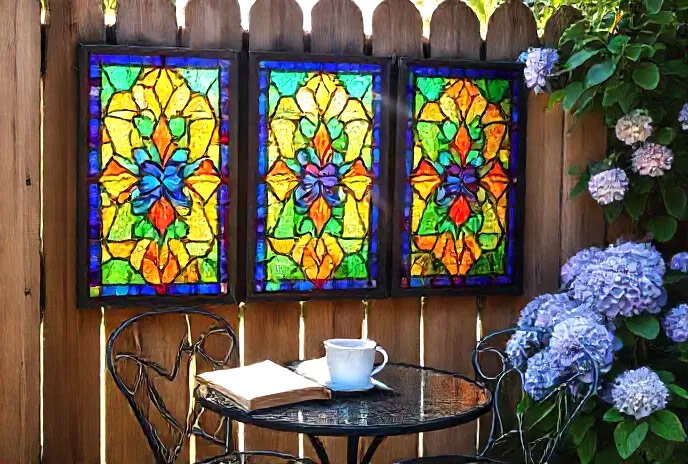 Stained Glass Art Panels