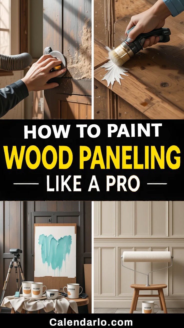 DIY Wood Paneling Makeover: How to Paint Wood Paneling Like a Pro