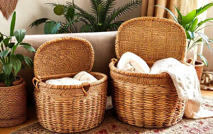 Baskets + Bins with Lids (Tidy and Tucked Away)
