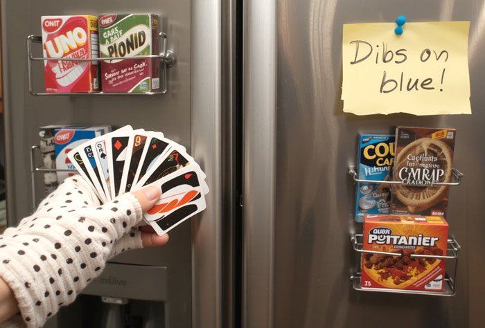 Magnetic Spice Racks: For Card Decks