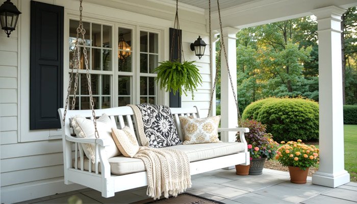 Swing Into It with a Porch Swing