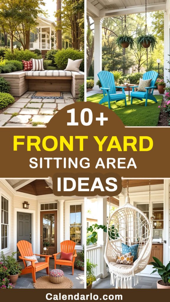 14 Front Yard Sitting Area Ideas that'll make your neighbors jealous