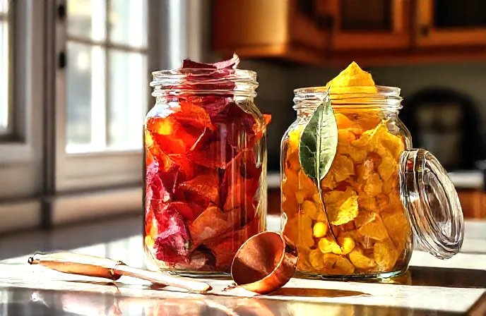 Glass Cookie Jars with Clamp Lids