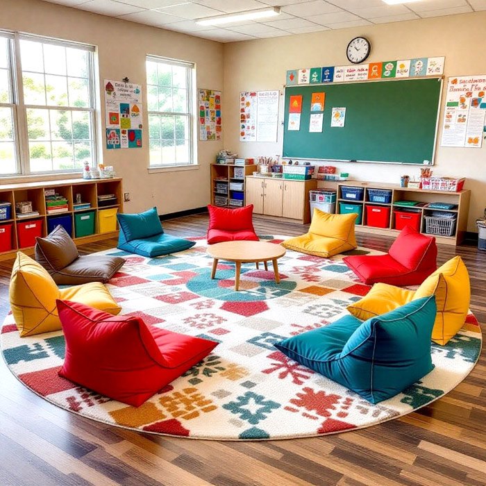 Area Rugs = Instant Cozy Points
