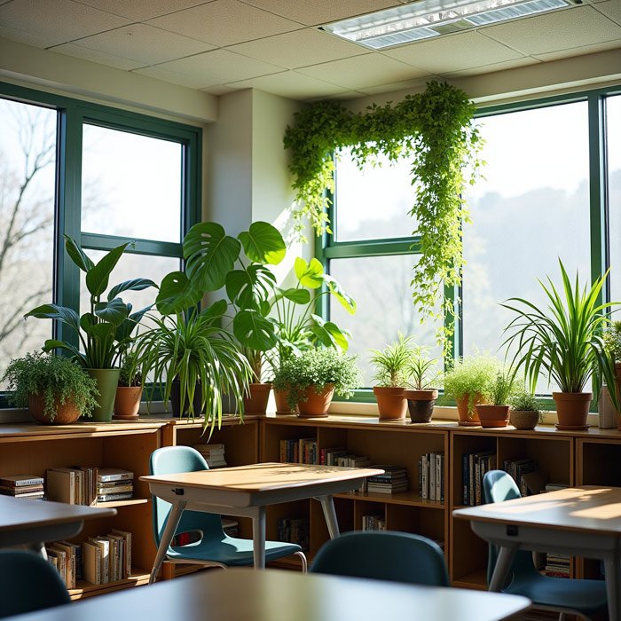 Classroom Plants (Even the Fake Ones)