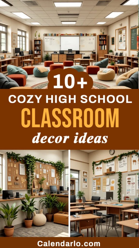 12 Cozy high school classroom decor ideas to spark comfort and creativity