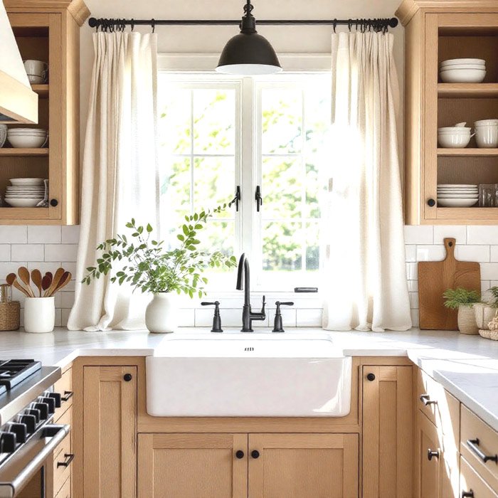 Natural Wood Cabinets — Cozy, Warm, and Totally Underrated
