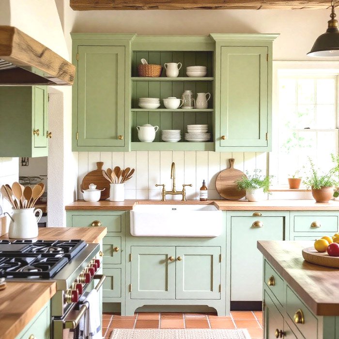 Beadboard Cabinets — Hello, Country Charm