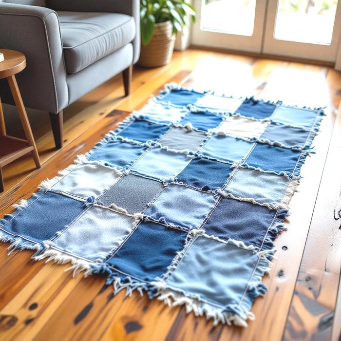 Jeans to Denim Rug