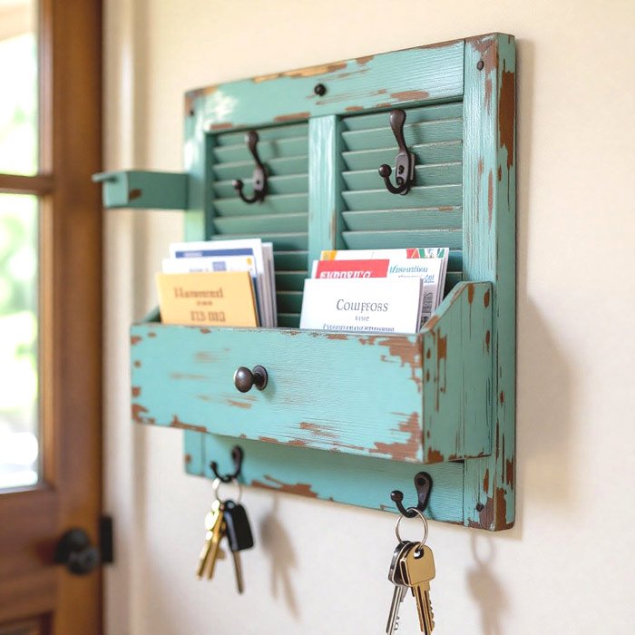 Shutter Mail Organizer