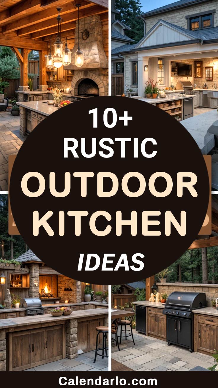 12 Rustic Outdoor Kitchen Ideas to Make Your Backyard Irresistible Transform your patio into a rustic cooking paradise