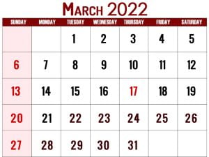 2022-March-calendar-with-holidays-USA-free-printable